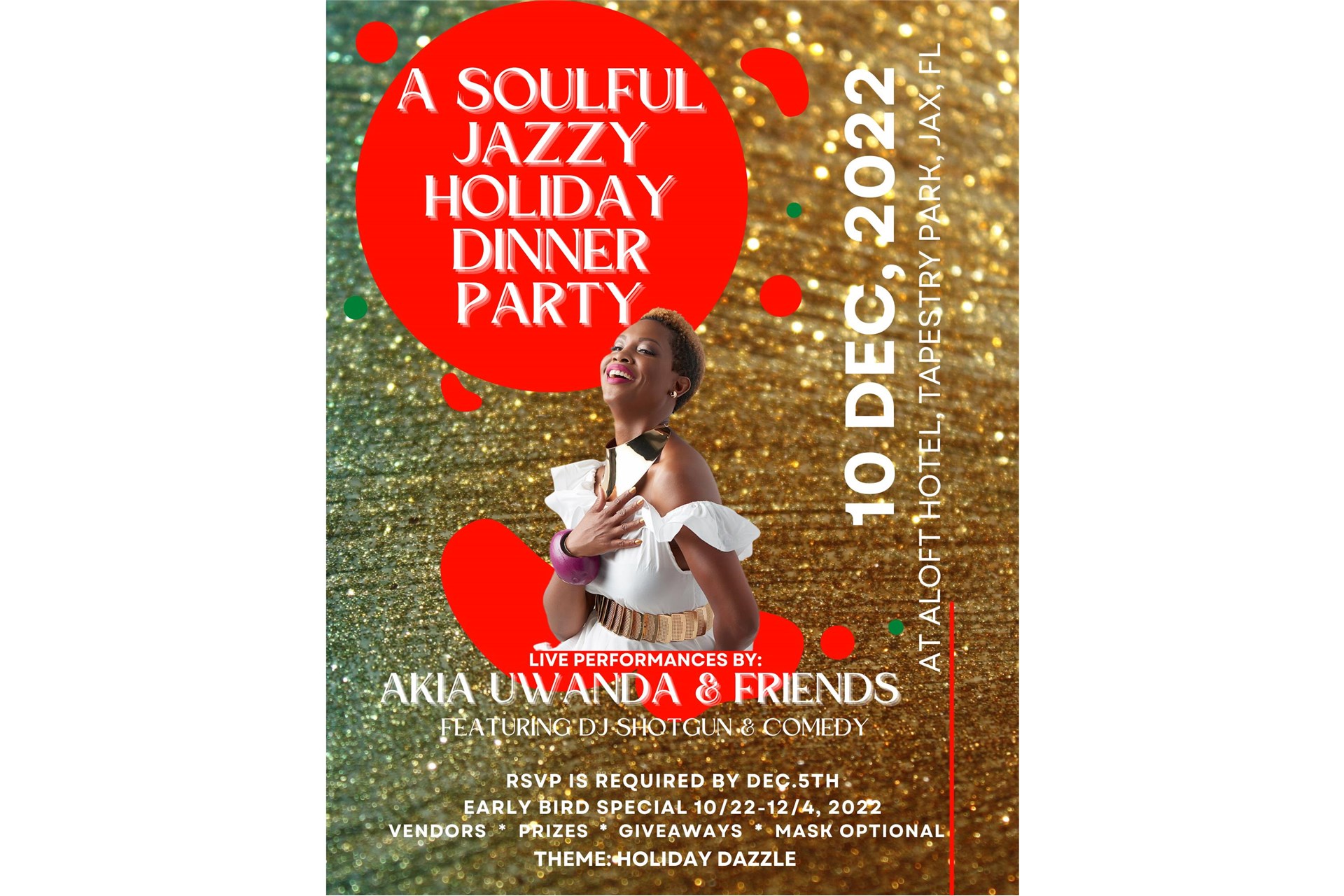 A Soulful Jazzy Holiday Dinner Party